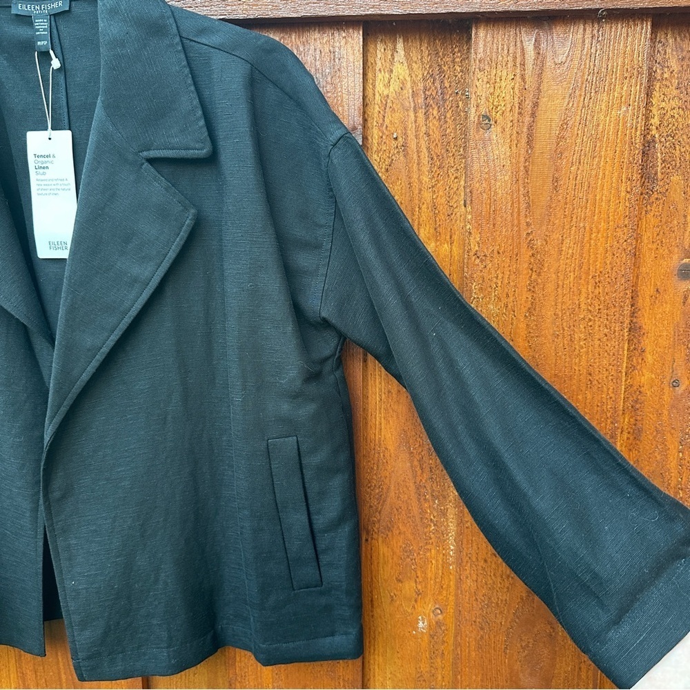 Eileen Fisher open front jacket - Picture 2 of 6